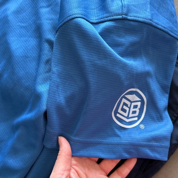 Under Armour Men's Polo Shirt in Blue and Gray - Picture 4 of 4